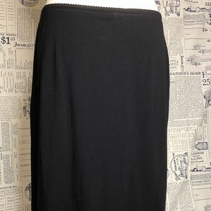 J. Jill Black Wearever knit skirt